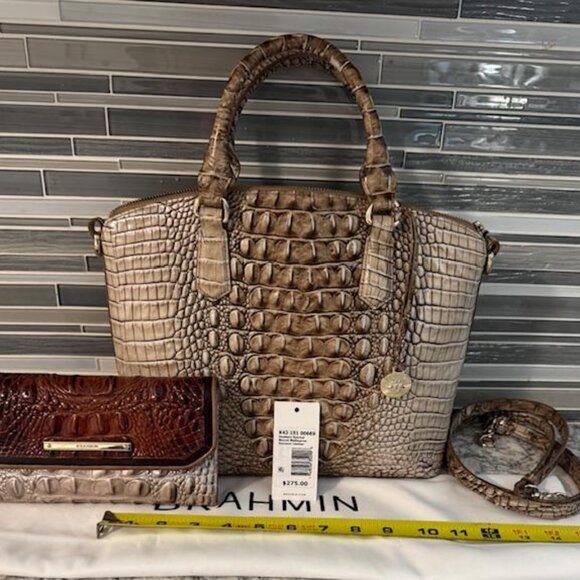 Brahmin - Duxbury Satchel & Wallet - Picture 1 of 3